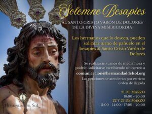 Turno de pañuelo Besapie 2025